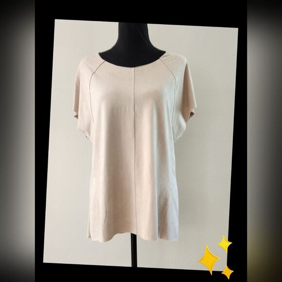 DR2 Faux Suede Top-New! - Picture 1 of 8